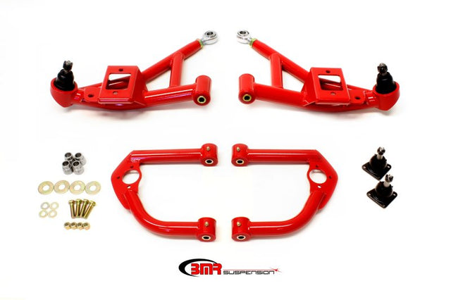 BMR 93-02 F-Body Upper And Lower A-Arm Kit - Red BMR Suspension Control Arms  AXOPROS