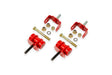 BMR 97-04 Chevrolet C5 Corvette (Inc. Z06) Polyurethane Motor Mount Kit - Red BMR Suspension Engine Mounts  AXOPROS