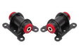 BMR 98-02 Chevrolet Camaro Motor Mount Kit (Steel) w/ Poly Bushings - Black Hammertone BMR Suspension Engine Mounts  AXOPROS