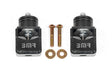 BMR Chevy SS and Pontiac G8 Motor Mount Kit (Solid Bushings) Black Hammertone BMR Suspension Engine Mounts  AXOPROS