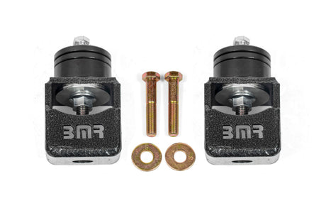 BMR Chevy SS and Pontiac G8 Motor Mount Kit (Solid Bushings) Black Hammertone BMR Suspension Engine Mounts  AXOPROS