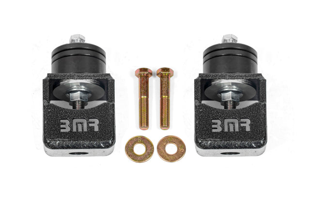 BMR Chevy SS and Pontiac G8 Motor Mount Kit (Solid Bushings) Black Hammertone BMR Suspension Engine Mounts  AXOPROS