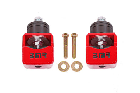 BMR Chevy SS and Pontiac G8 Motor Mount Kit (Solid Bushings) Red BMR Suspension Engine Mounts  AXOPROS