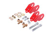BMR Suspension 15-18 Ford Mustang S550 Rear Camber Adjustment Lockout Kit - Red BMR Suspension Camber Kits  AXOPROS