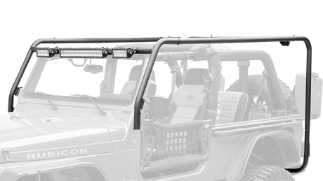 Body Armor 4x4 07-18 Jeep Wrangler JK 2/4dr Roof Rack Front/Rear Frame Kit Body Armor 4x4 Roof Rack  AXOPROS