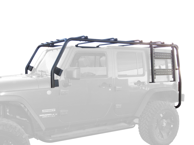 Body Armor 4x4 07-18 Jeep Wrangler JK 4dr Roof Rack Frame Crossbars/Rails Body Armor 4x4 Roof Rack  AXOPROS