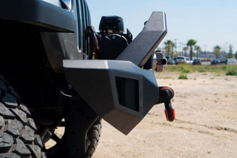 Body Armor 4x4 07-22 Jeep Wrangler JK/JL & Gladiator JT Orion Mid-Width Front Bumper Body Armor 4x4 Bumpers - Steel  AXOPROS