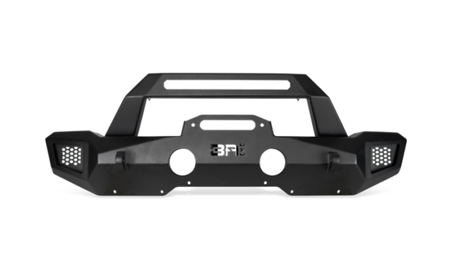 Body Armor 4x4 07-22 Jeep Wrangler JK/JL & Gladiator JT Orion Mid-Width Front Bumper Body Armor 4x4 Bumpers - Steel  AXOPROS
