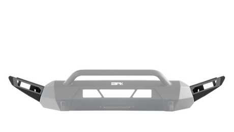 Body Armor 4x4 16-22 Toyota Tacoma HiLine Bumper High Clearance Side Wings (Black) Body Armor 4x4 Bumpers - Steel  AXOPROS