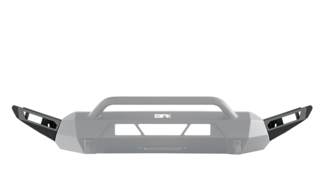 Body Armor 4x4 16-22 Toyota Tacoma HiLine Bumper High Clearance Side Wings (Black) Body Armor 4x4 Bumpers - Steel  AXOPROS