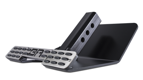 Body Armor 4x4 - 5136 - Door Body Armor 4x4 Receiver Hitch Mounted Step  AXOPROS