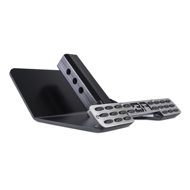 Body Armor 4x4 - 5136 - Door Body Armor 4x4 Receiver Hitch Mounted Step  AXOPROS