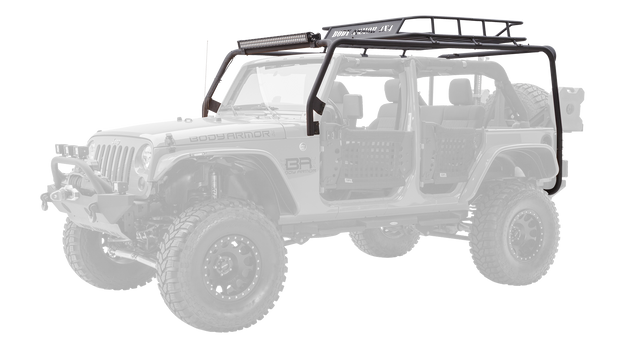 Body Armor 4x4 - JK-6124-1 - Roof Rack Body Armor 4x4 Roof Rack  AXOPROS