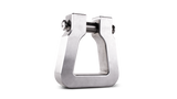 Body Armor 4x4 Mega D-Ring Machined Silver Single Body Armor 4x4 Tow Hooks  AXOPROS