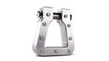Body Armor 4x4 Mega D-Ring Machined Silver Single Body Armor 4x4 Tow Hooks  AXOPROS
