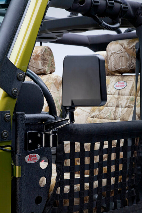 Body Armor 4x4 Mirror Set For Trail Doors Body Armor 4x4 Side Mirrors  AXOPROS