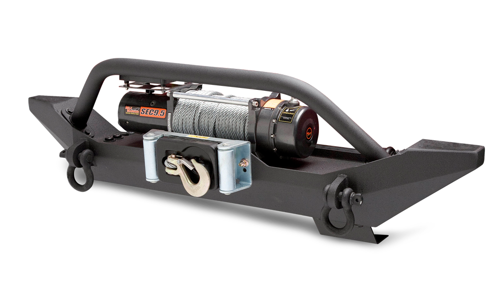 Body Armor 4x4 - TJ-19531 - Bumper And Nerf Bar Kit Body Armor 4x4 Bumper  AXOPROS