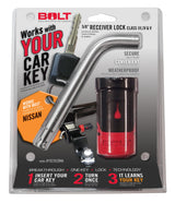 BOLT 5/8In. Receiver Lock Nissan BOLT Trailer Hitch Lock  AXOPROS