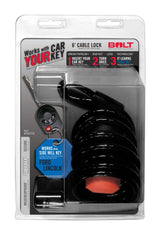 BOLT 6Ft. Cable Lock Ford Side Cut BOLT Cable Lock  AXOPROS