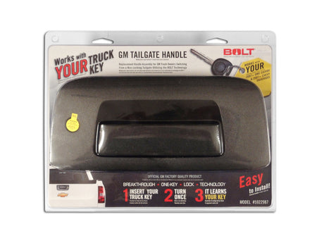 BOLT GM Tailgate Handle-Includes Cylinder (Late Model) BOLT Tailgate Handle  AXOPROS
