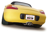 Borla 00-04 Porsche Boxster 3.2L 6cyl MT SS Catback Exhaust Borla Catback  AXOPROS