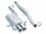 Borla 02-07 WRX Twin Tip Hush Catback Exhaust Borla Catback  AXOPROS