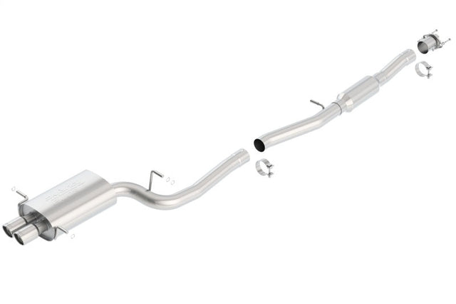 Borla 02-07 WRX Twin Tip Hush Catback Exhaust Borla Catback  AXOPROS