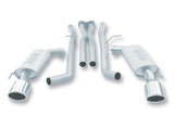 Borla 05-06 Pontiac GTO Coupe 2dr 6.0L 8cyl AT/MT 4spd/6spd RWD SS Catback Exhaust w/ inXin Pipe Borla Catback  AXOPROS