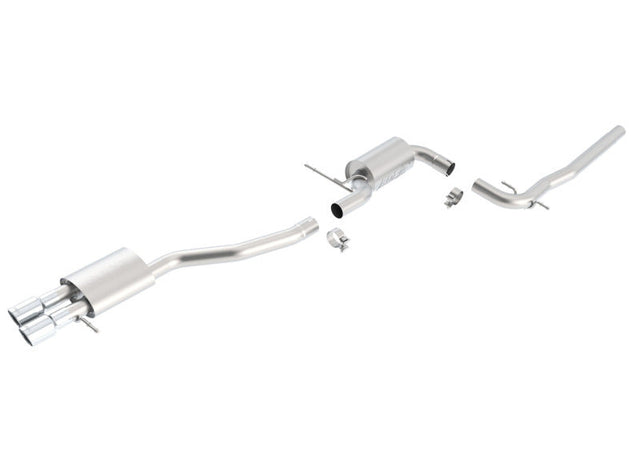 Borla 06-07 VW Jetta 2.5 / 08-10 Jetta SEL/SE/S SS Catback Exhaust Borla Catback  AXOPROS