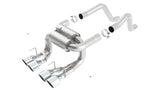 Borla 06-12 Chevrolet Corvette Z06/ZR1 6.2L/7.0L 8cyl Aggressive ATAK Exhaust (rear section only) Borla Catback  AXOPROS