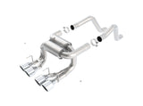 Borla 06-12 Chevrolet Corvette Z06/ZR1 6.2L/7.0L 8cyl Aggressive ATAK Exhaust (rear section only) Borla Catback  AXOPROS