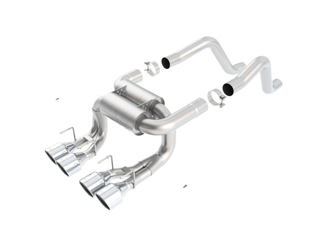 Borla 06-12 Chevrolet Corvette Z06/ZR1 6.2L/7.0L 8cyl Aggressive ATAK Exhaust (rear section only) Borla Catback  AXOPROS