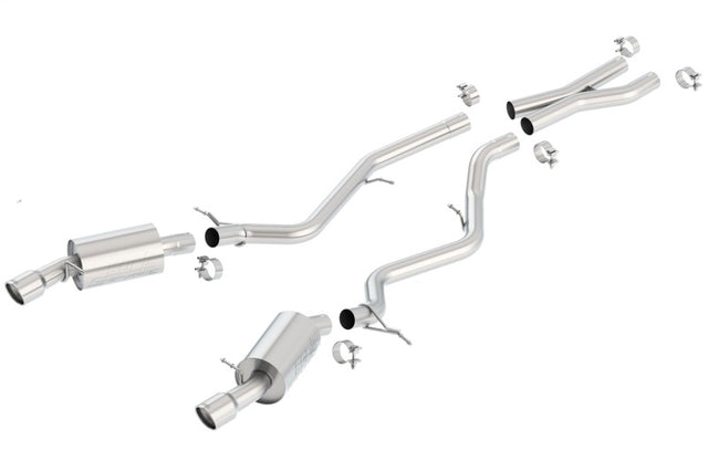 Borla 07-08 BMW 335i coupe/sedan aggressive catback exhaust system Borla Catback  AXOPROS