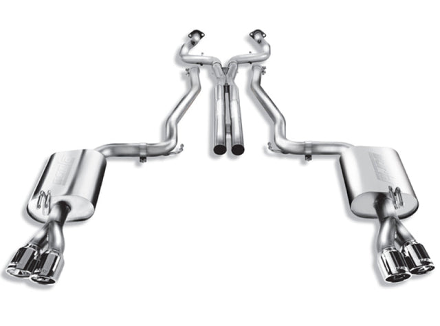 Borla 08-09 Pontiac G8/GT 6.0L 8cyl SS Catback Exhaust w/ X Pipe Borla Catback  AXOPROS