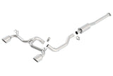 Borla 08-14 Mitsubishi EVO X Catback Exhaust Borla Catback  AXOPROS