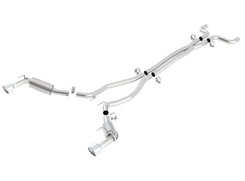Borla 10-13 Chevy Camaro SS 6.2L 8cyl Aggressive Catback Exhaust Borla Catback  AXOPROS