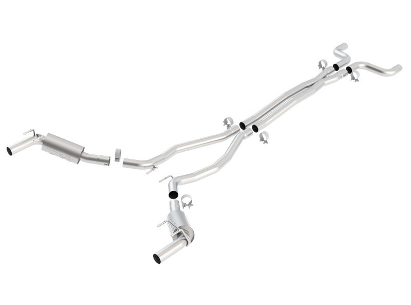 Borla 10-13 Chevy Camaro SS 6.2L V8 ATAK Catback Exhaust Incl. X Pipe works w/GFX Package Borla Catback  AXOPROS