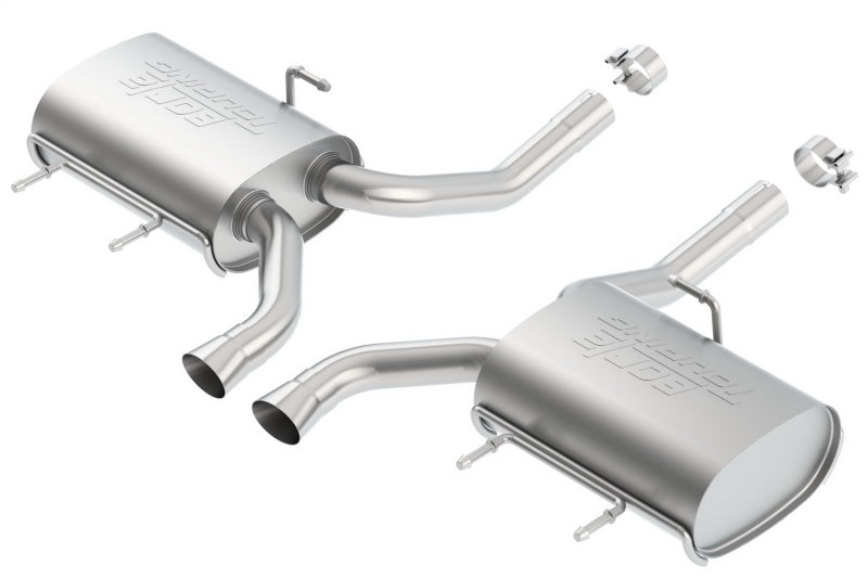Borla 11-14 CTS Coupe V6 3.6L AT RWD/AWD Dual Ctr Rear Exit Touring Exhaust (REAR SECTION ONLY) Borla Axle Back  AXOPROS