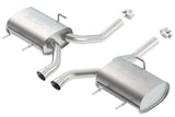 Borla 11-14 CTS Coupe V6 3.6L AT RWD/AWD Dual Ctr Rear Exit Touring Exhaust (REAR SECTION ONLY) Borla Axle Back  AXOPROS
