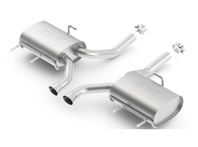 Borla 11-14 CTS Coupe V6 3.6L AT RWD/AWD Dual Ctr Rear Exit Touring Exhaust (REAR SECTION ONLY) Borla Axle Back  AXOPROS