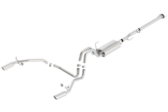 Borla 11-14 Ford F150 AT 2/4WD 2/4dr S-Type SS Catback Exhaust Borla Catback  AXOPROS