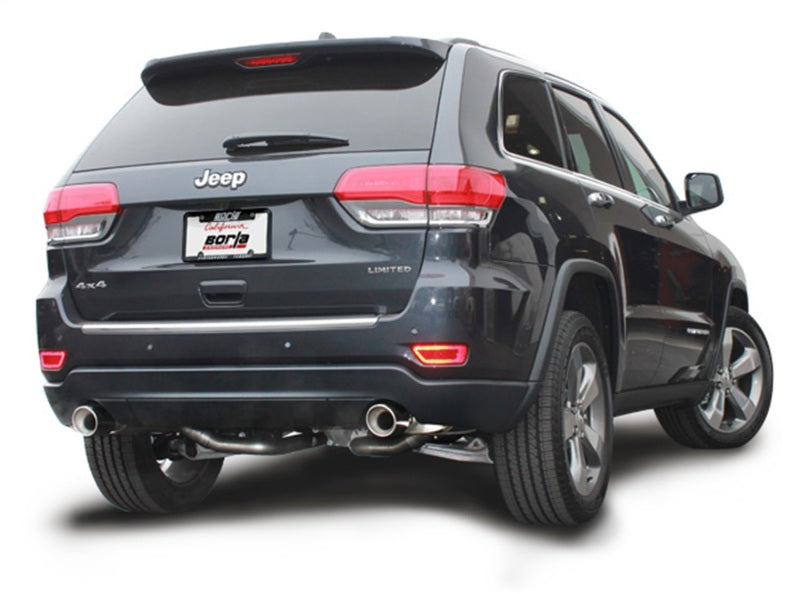 Borla 11-16 Jeep Grand Cherokee Limited/Laredo 5.7L 8cyl 4WD/RWD SS Catback Exhaust Borla Catback  AXOPROS