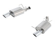 Borla 13-14 Mustang GT/Boss 302 5.0L V8 RWD Single Split Rr Exit S-Type Exhaust (rear section only) Borla Axle Back  AXOPROS