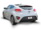 Borla 13-15 Hyundai Veloster Turbo 1.6L AT/MT FWD 2dr Dual Center Rear Exit Cat-Back Exhaust Borla Catback  AXOPROS