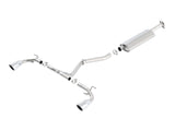Borla 13-15 Scion FR-S 2.0L 4cyl 6spd / 13 Subaru BRZ 2.0L 4cyl 6spd SS Catback Exhaust Borla Catback  AXOPROS