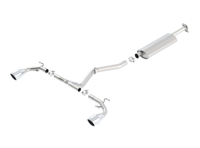 Borla 13-15 Scion FR-S 2.0L 4cyl 6spd / 13 Subaru BRZ 2.0L 4cyl 6spd SS Catback Exhaust Borla Catback  AXOPROS