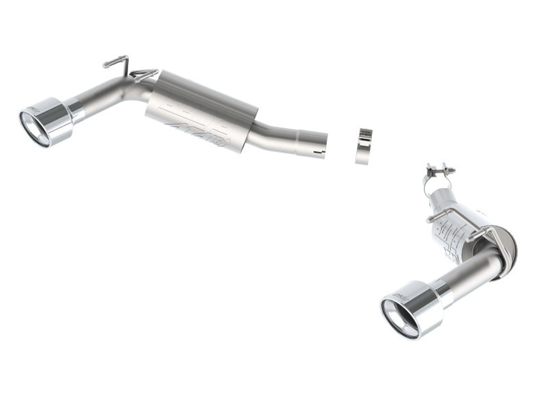 Borla 14-15 Camaro SS 6.2L V8 RWD Single Split Rr Exit ATAK Exhaust (rear section only) Borla Catback  AXOPROS