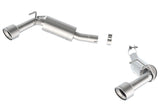 Borla 14-15 Camaro SS 6.2L V8 RWD Single Split Rr Exit S-Type Exhaust (rear section only) Borla Axle Back  AXOPROS