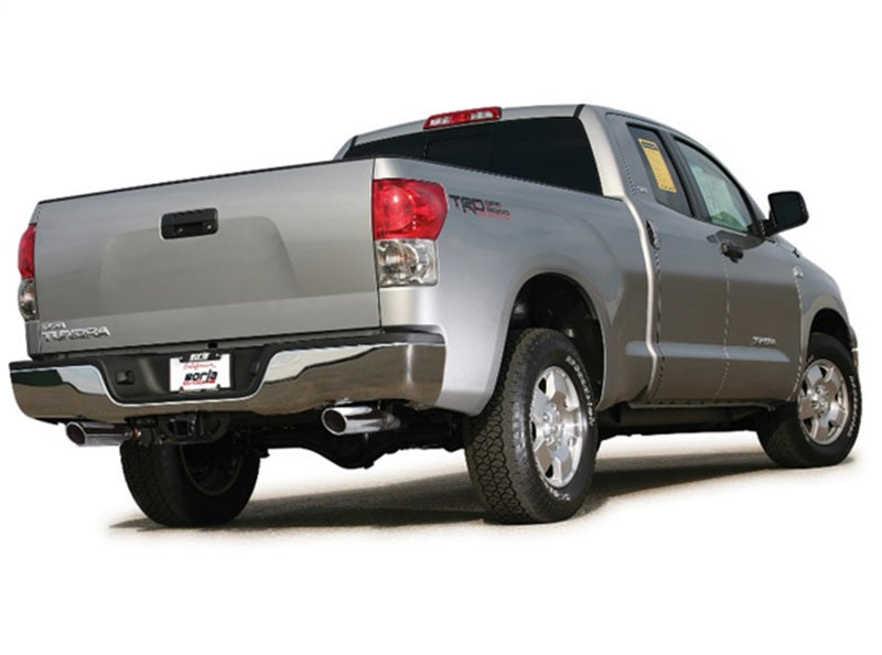 Borla 14-15 Toyota Tundra 4.6L/5.7L Crew Max SB DC SB Touring Cat Back Exhaust Dual Split Rear Exit Borla Catback  AXOPROS