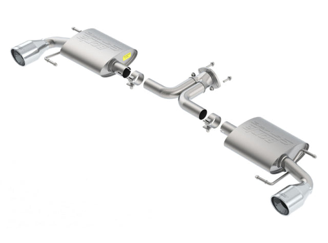 Borla 14-16 Mazda 3 2.0/2.5L AT/MT FWD S-Type Cat-Back Exhaust Single Split Rear Exit Borla Catback  AXOPROS